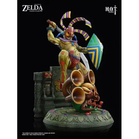La Leyenda de Zelda: La Máscara de Majora Odolwa y Deku Link - Estudio HOT
