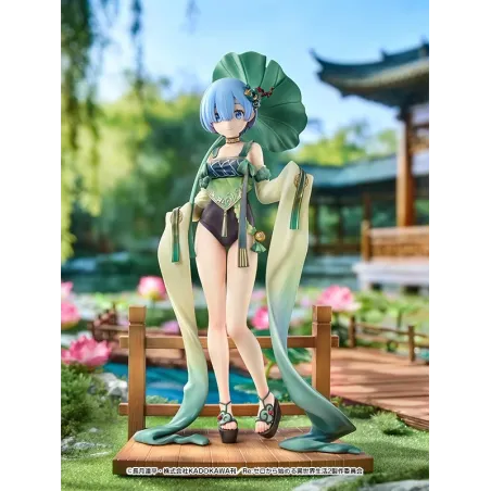 Re:ZERO Rem Respirador en Jardín Figura Premium 1/7 Good Smile