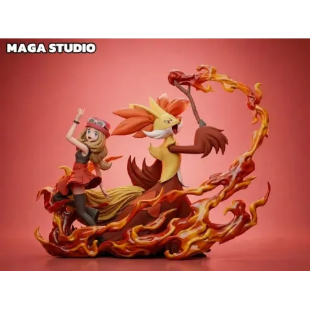 Pokémon Serena & Delphox MAGA Studio - Exclusive Collection!