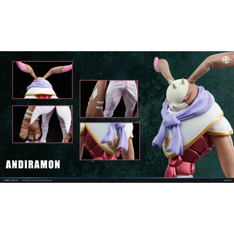Digimon Antylamon AE Studio - Unique Collectible Figure