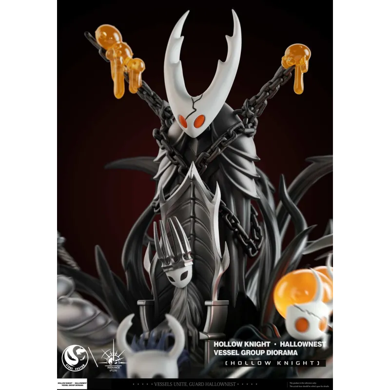 Hollow Knight Vessel Radiance Studio Limited Edition LED Resin Statue