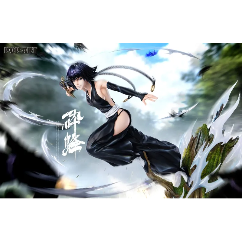 Soi Fon & Yoruichi Resin Statue - Bleach POP.ART Studio