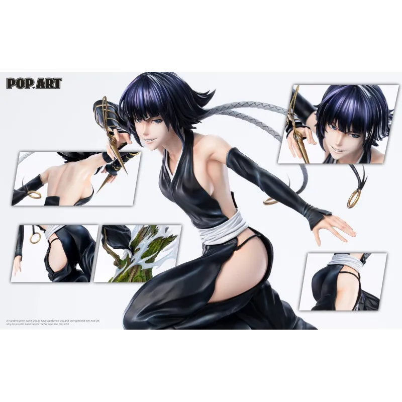 Soi Fon & Yoruichi Resin Statue - Bleach POP.ART Studio