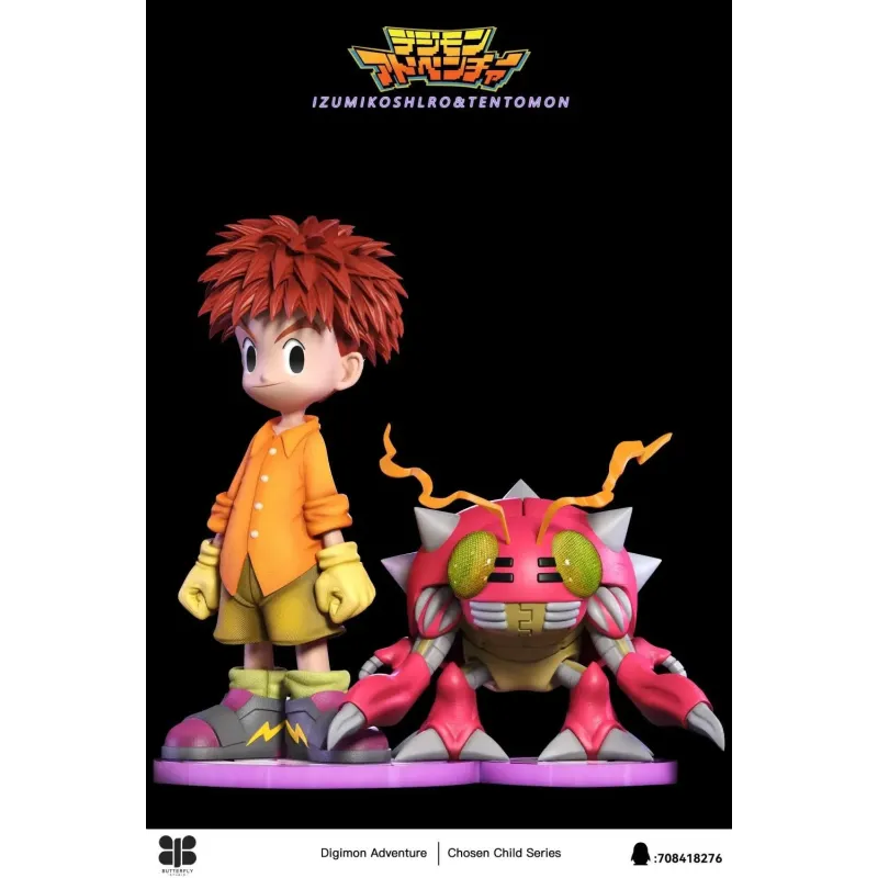 Digimon Izumi Koshiro X Tentomon - Collectible Figure
