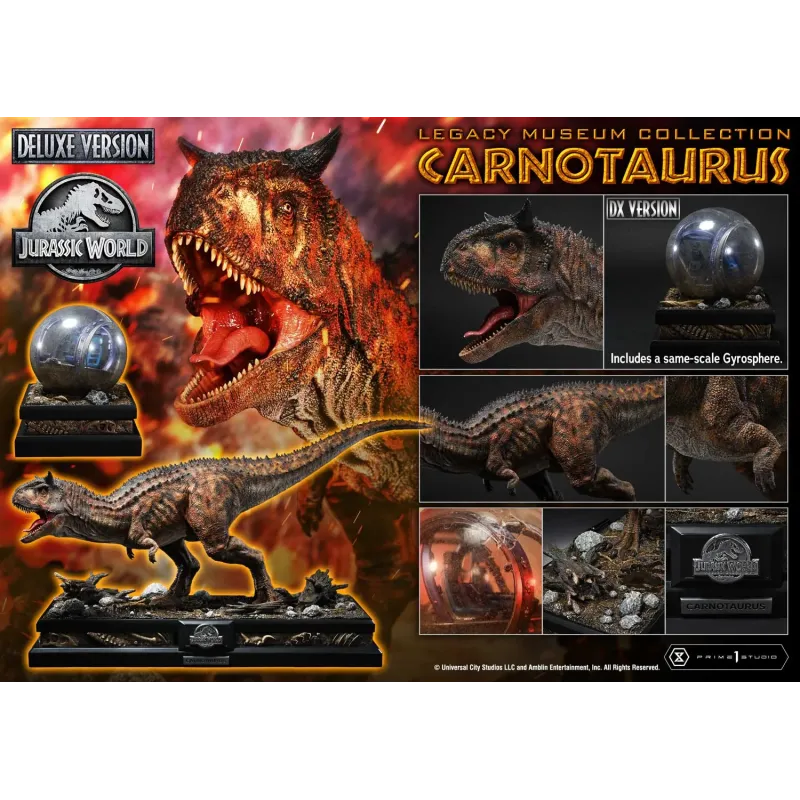 Jurassic World: Fallen Kingdom Carnotaurus Prime 1 Studio