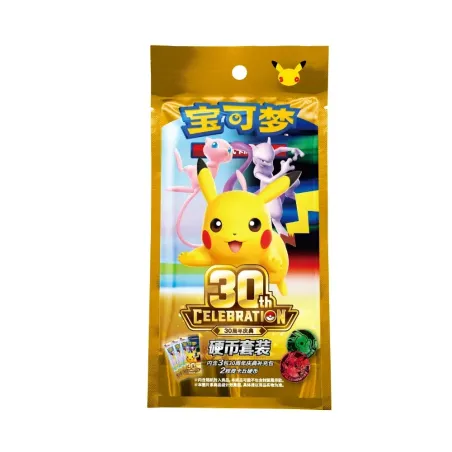 Pokémon TCG 30th Anniversary Celebration Badge Set CHINESE Ver.