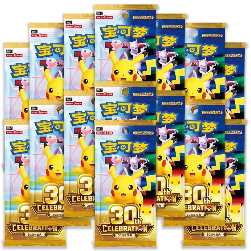 Pokémon TCG 30th Anniversary Celebration Day & Night Gift Box Espeon EX & Umbreon EX Display Chinese Ver.