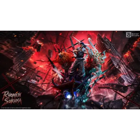 Jujutsu Kaisen Sukuna Limited Edition Resin Statue