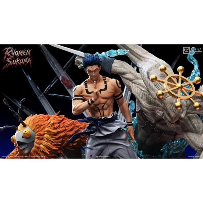 Jujutsu Kaisen Sukuna Limited Edition Resin Statue
