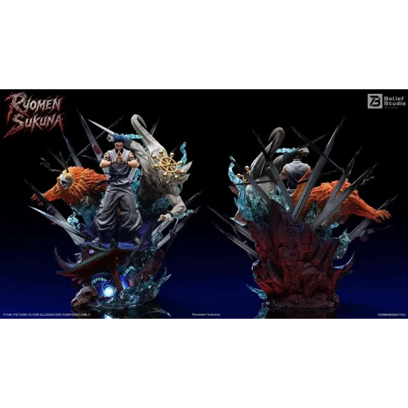 Jujutsu Kaisen Sukuna Limited Edition Resin Statue