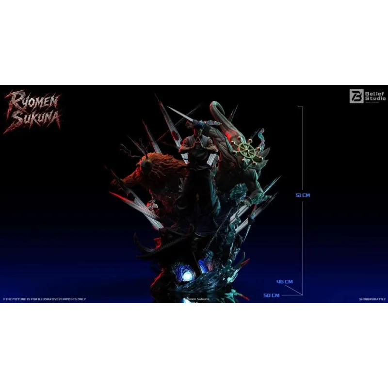 Jujutsu Kaisen Sukuna Limited Edition Resin Statue