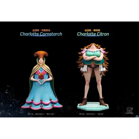 One Piece Charlotte Cornstarch y Citron Black Studio - Moda Única