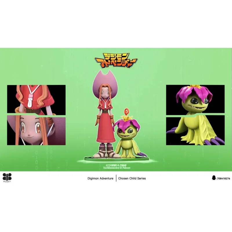 Digimon Tachikawa Mimi X Palmon - Butterfly Studio Edition