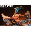 Pokemon Fire Type Diorama PC House