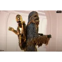 Star Wars Chewbacca and C-3PO - Sideshow Collectibles Figures