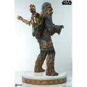 Star Wars Chewbacca and C-3PO - Sideshow Collectibles Figures