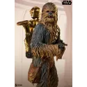 Star Wars Chewbacca and C-3PO - Sideshow Collectibles Figures