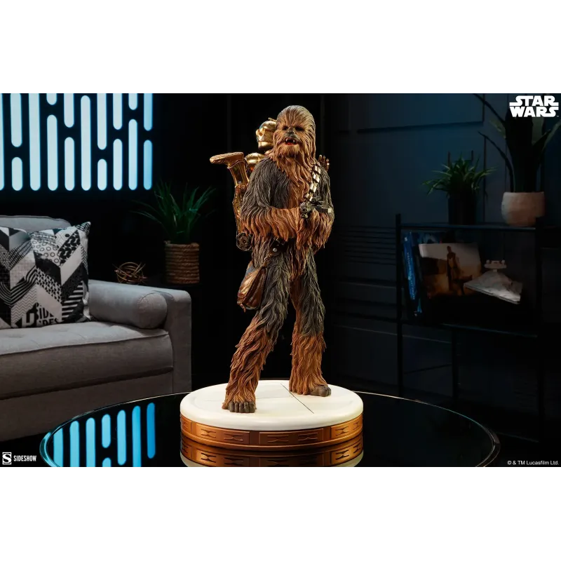 Star Wars Chewbacca and C-3PO - Sideshow Collectibles Figures