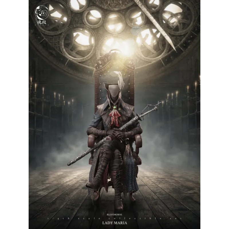 HunDian Studio 1:4 Lady Maria 3.0 - Figurine de collection unique