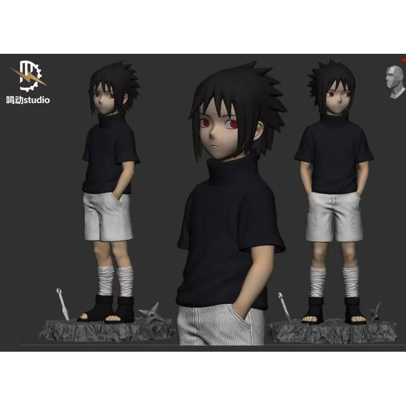 Naruto Shippuden Childhood Sasuke Uchiha Ming Dong Studio