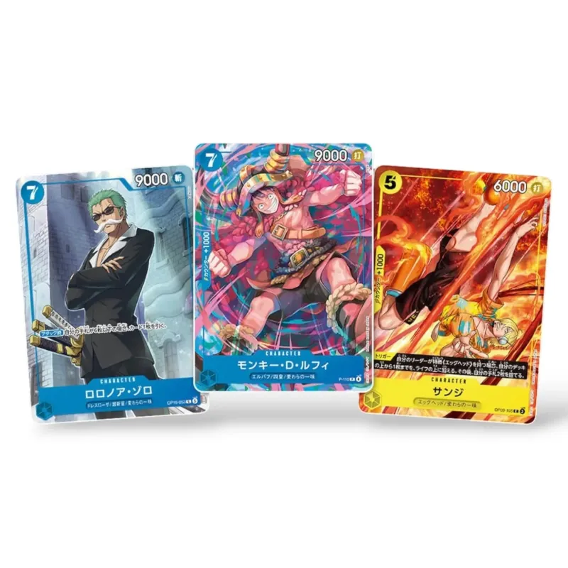 One Piece TCG Promo Luffy, Zoro & Sanji Special Card Set V Jump October 2026 Japanese Ver.