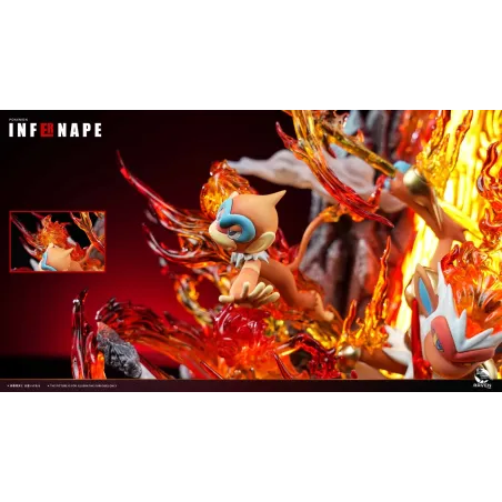 Pokémon Chimchar Monferno Infernape Raven Studio - Buy