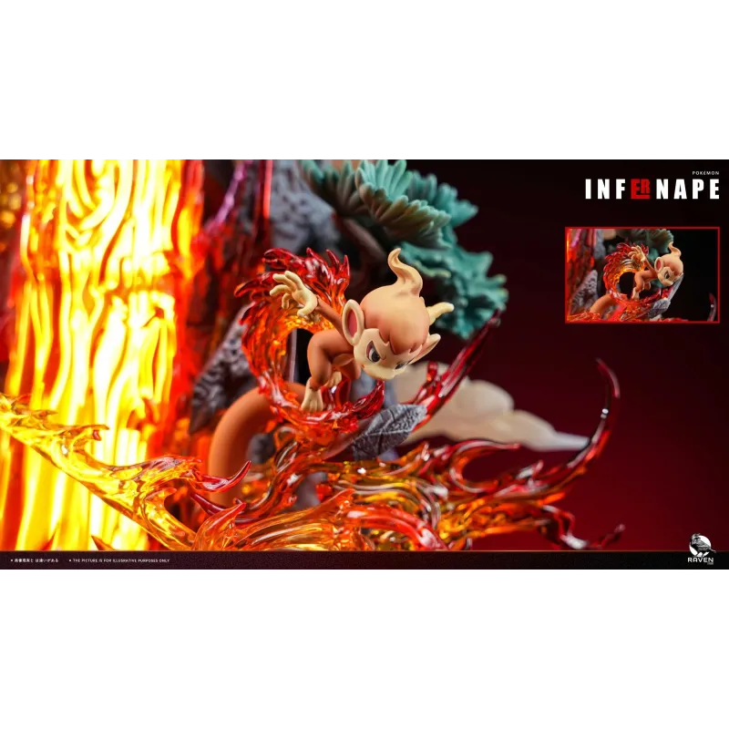 Pokémon Chimchar Monferno Infernape Raven Studio - Compra