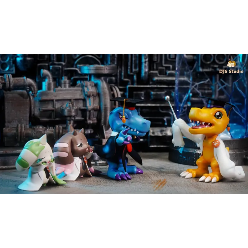 Digimon Agumon x Blue Agumon x Terriermon x Lopmon - Buy