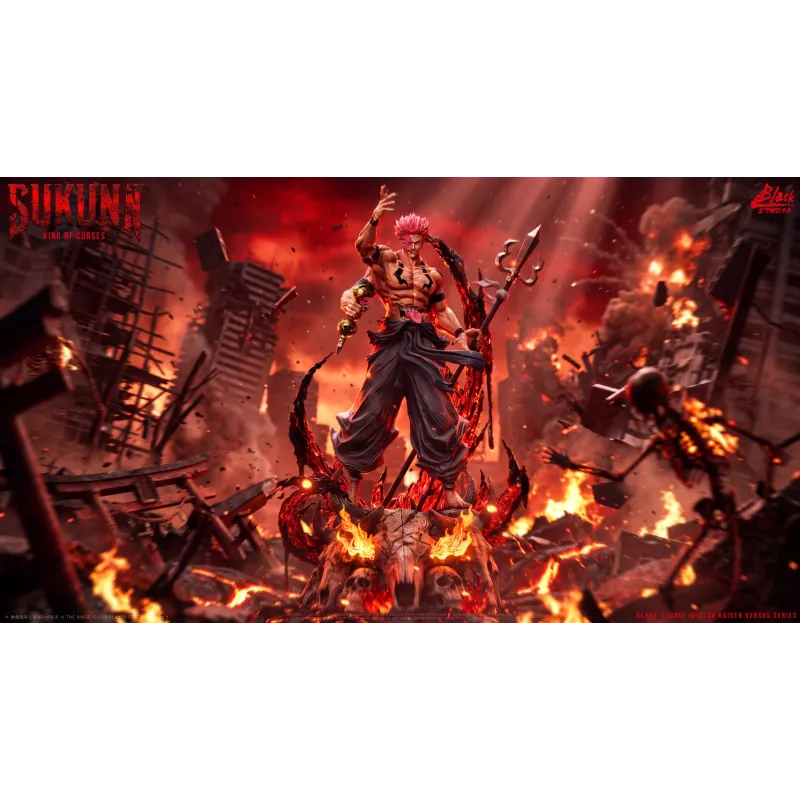 Jujutsu Kaisen Ryomen Sukuna Black Studio - Buy Now
