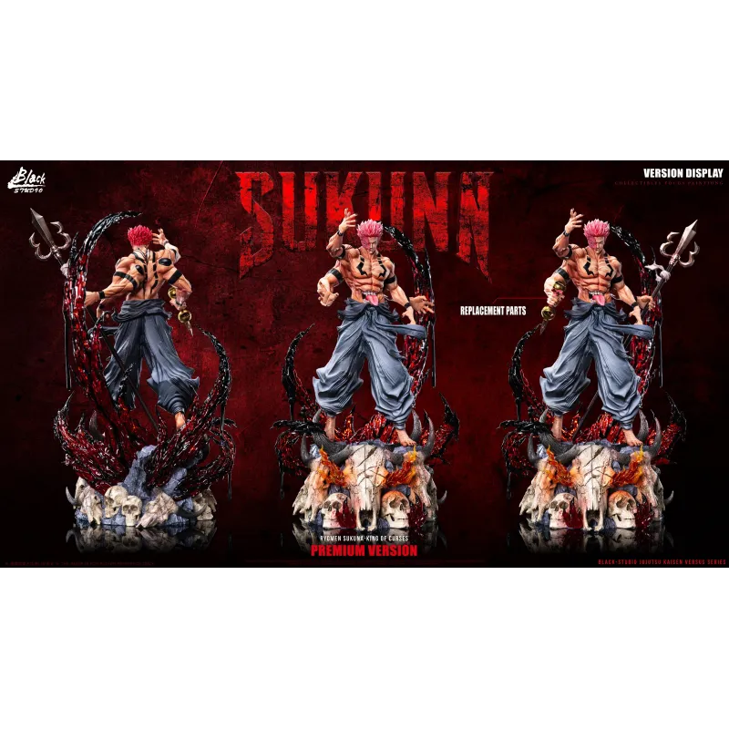 Jujutsu Kaisen Ryomen Sukuna Black Studio - Buy Now