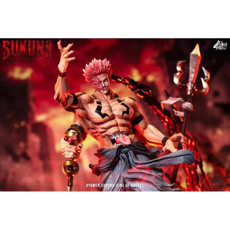 Jujutsu Kaisen Ryomen Sukuna Black Studio - Buy Now