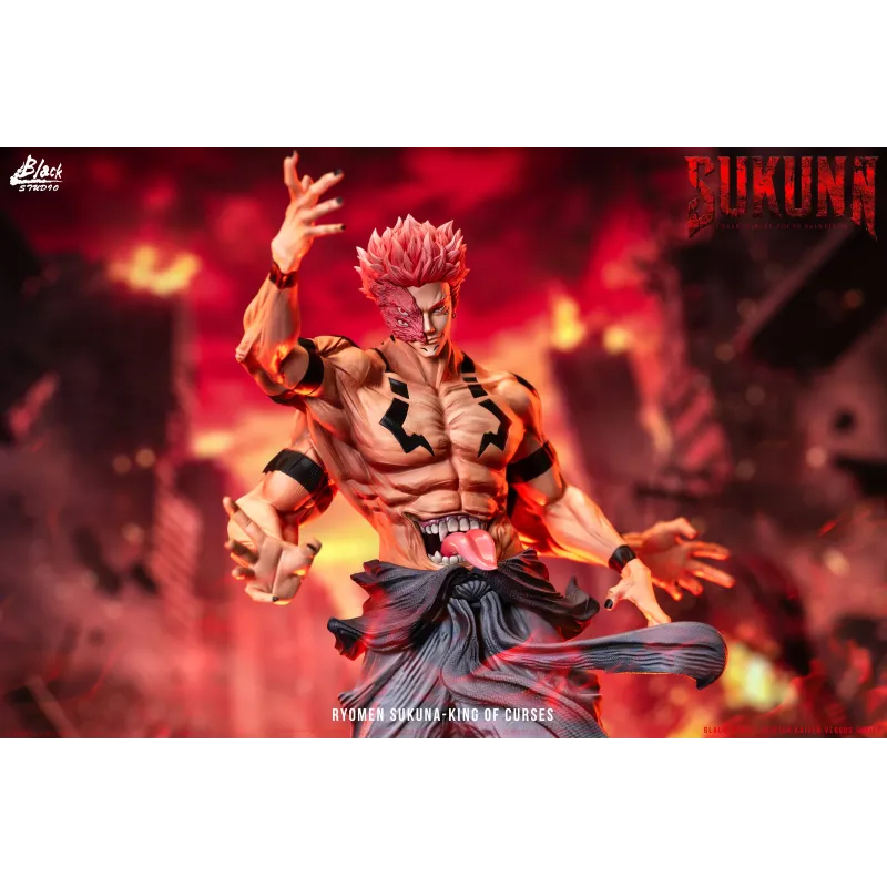 Jujutsu Kaisen Ryomen Sukuna Black Studio - Buy Now