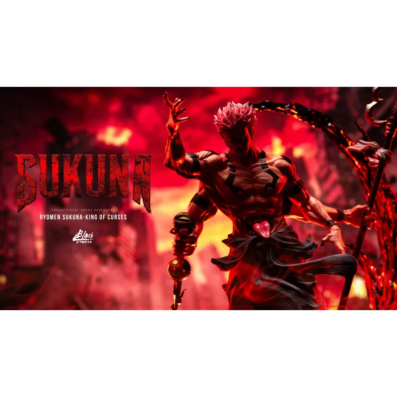 Jujutsu Kaisen Ryomen Sukuna Black Studio - Buy Now
