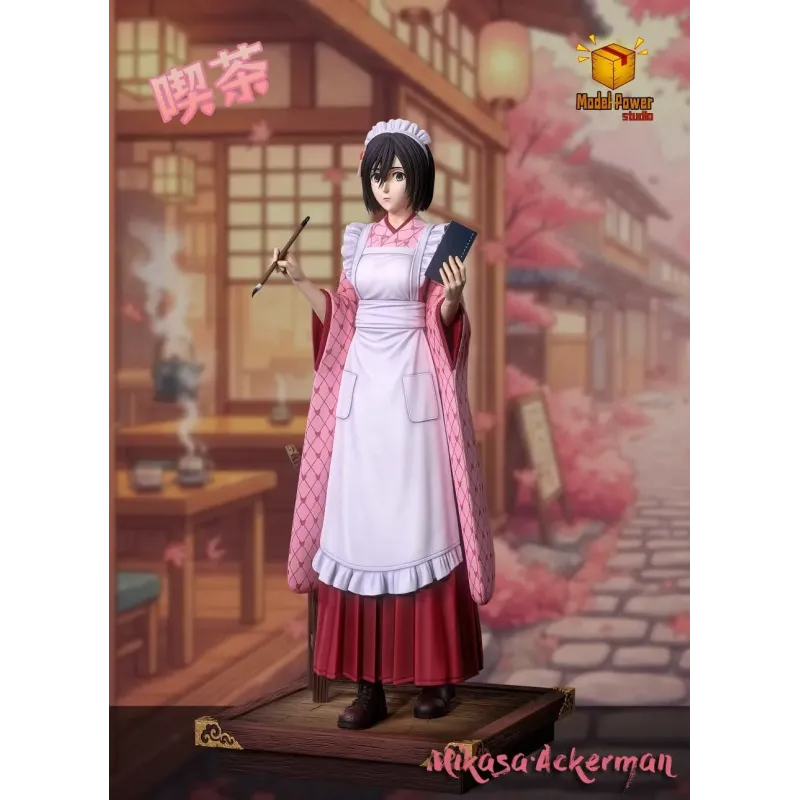 Attack on Titan Mikasa Ackerman Cafe Model Power Studio - Buy Now