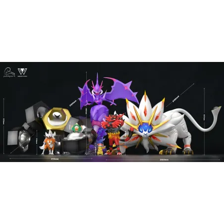 Pokémon Ash's Team Alola Region & Solgaleo Wonder Studio