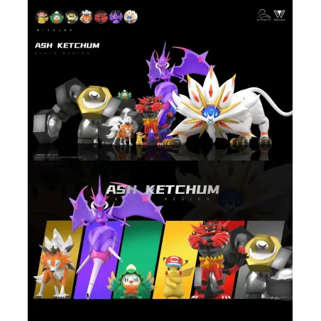 Pokémon Ash's Team Alola Region & Solgaleo Wonder Studio