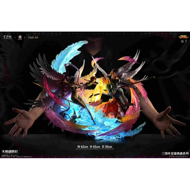 Digimon Angewomon & Angemon - Compra Ahora