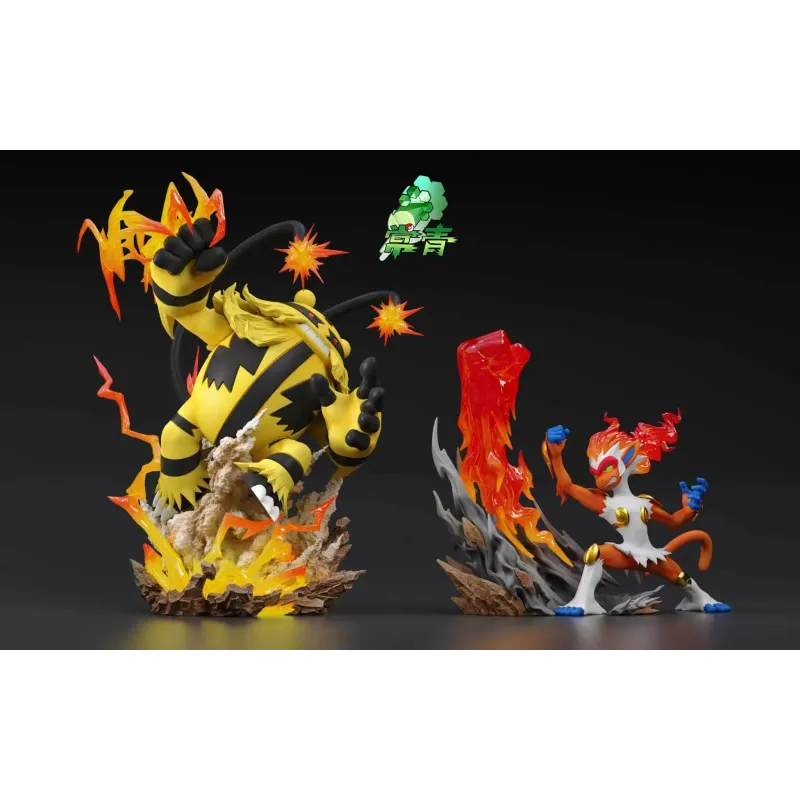 Pokemon Electivire vs. Infernape Chang Qing Studio - Buy Now