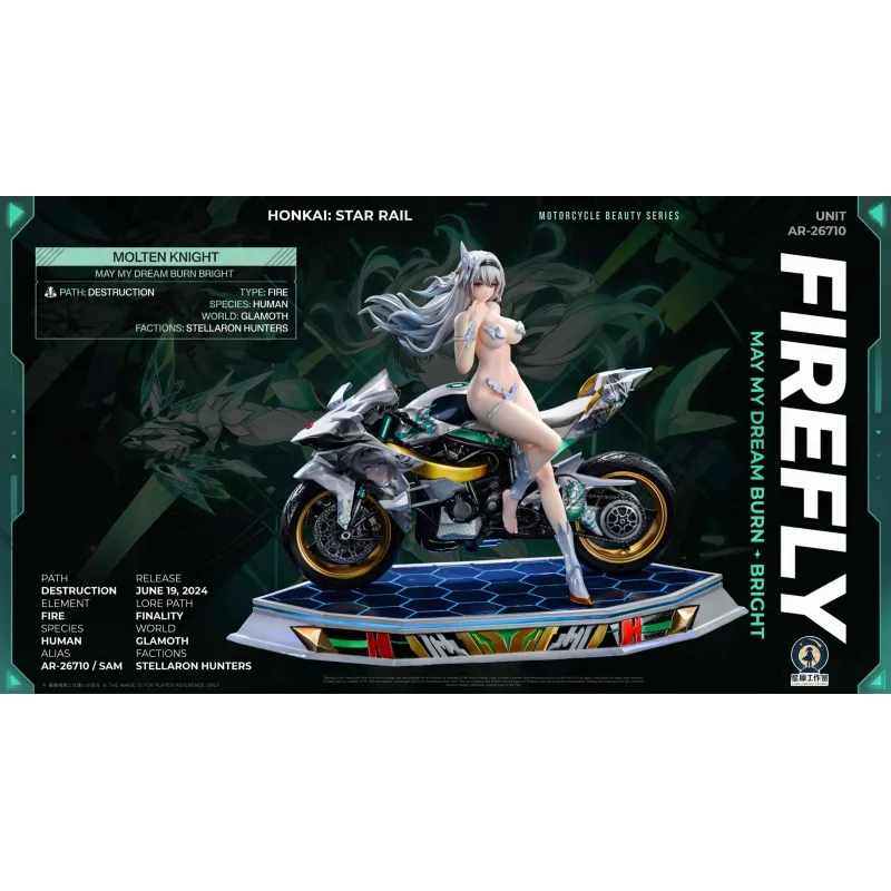 Honkai : Star Rail Firefly Dark Night Racing - Star Origin
