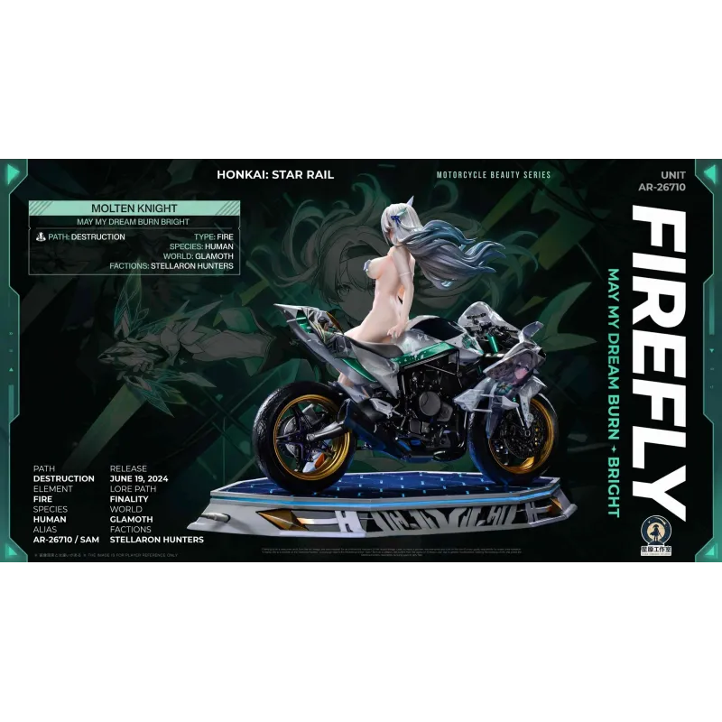 Honkai : Star Rail Firefly Dark Night Racing - Star Origin