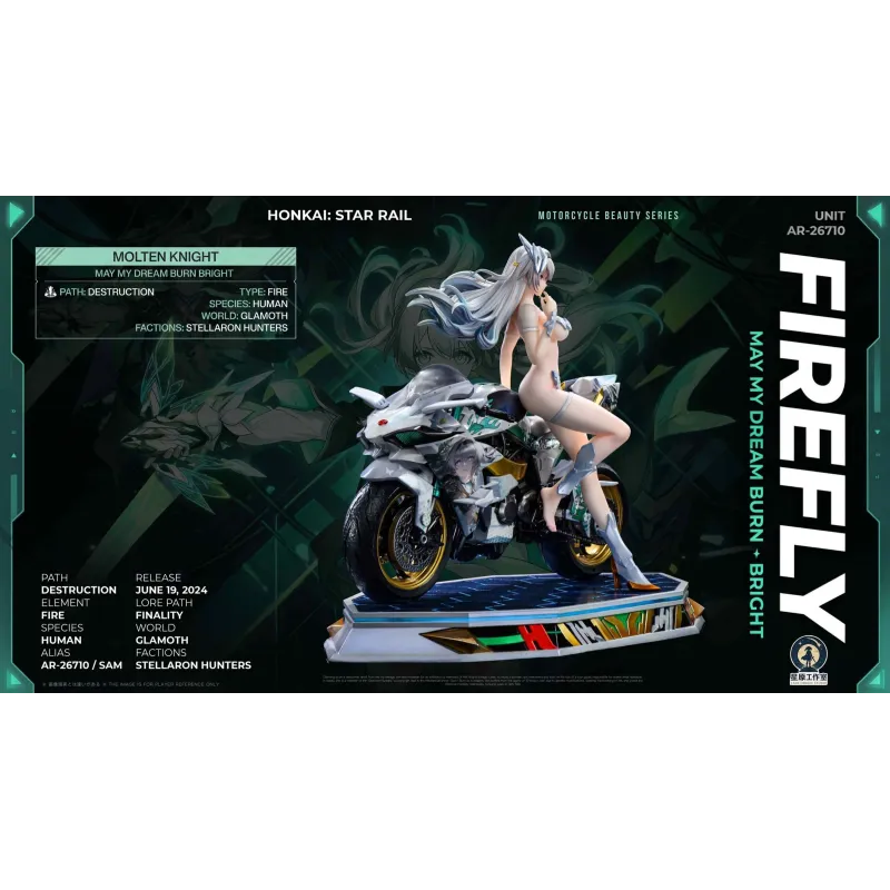 Honkai : Star Rail Firefly Dark Night Racing - Star Origin