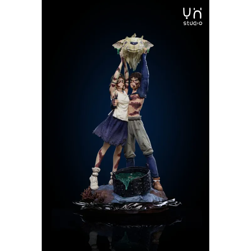 Mononoke Hime San & Ashitaka & Forest Spirit YH Studio - Buy Now
