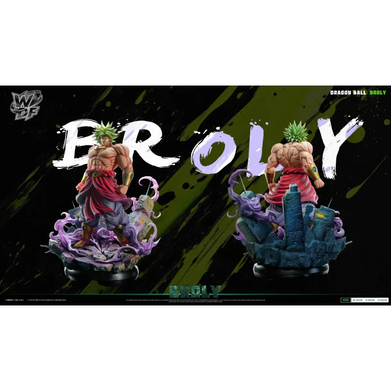 Dragon Ball Z Broly WDF Studio - Buy Now