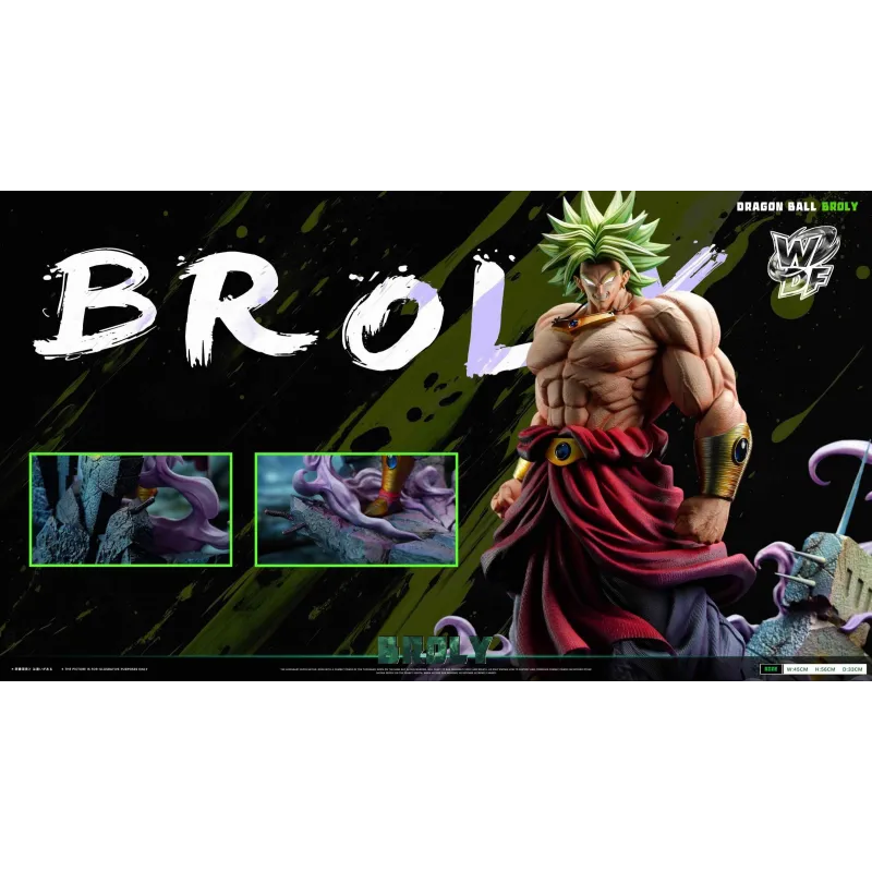 Dragon Ball Z Broly WDF Studio - Buy Now
