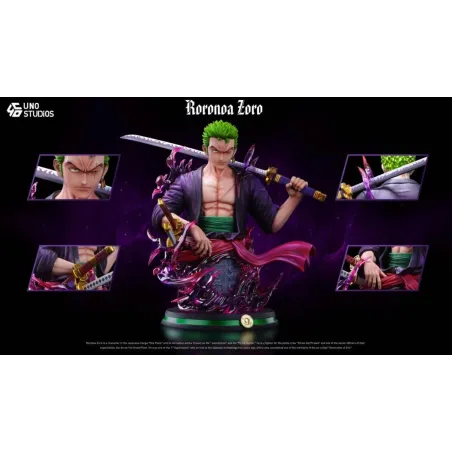 One Piece Zoro Bust V2 UNO Studio - Buy Now