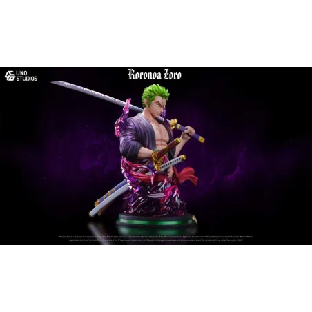 One Piece Zoro Bust V2 UNO Studio - Buy Now