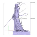 Bleach Rukia Kuchiki Bankai XuJi Studio