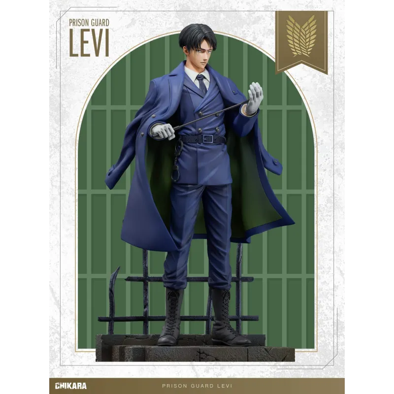 Attack on Titan Levi Ackerman Prison Guard Chikara Studio - Buy Now