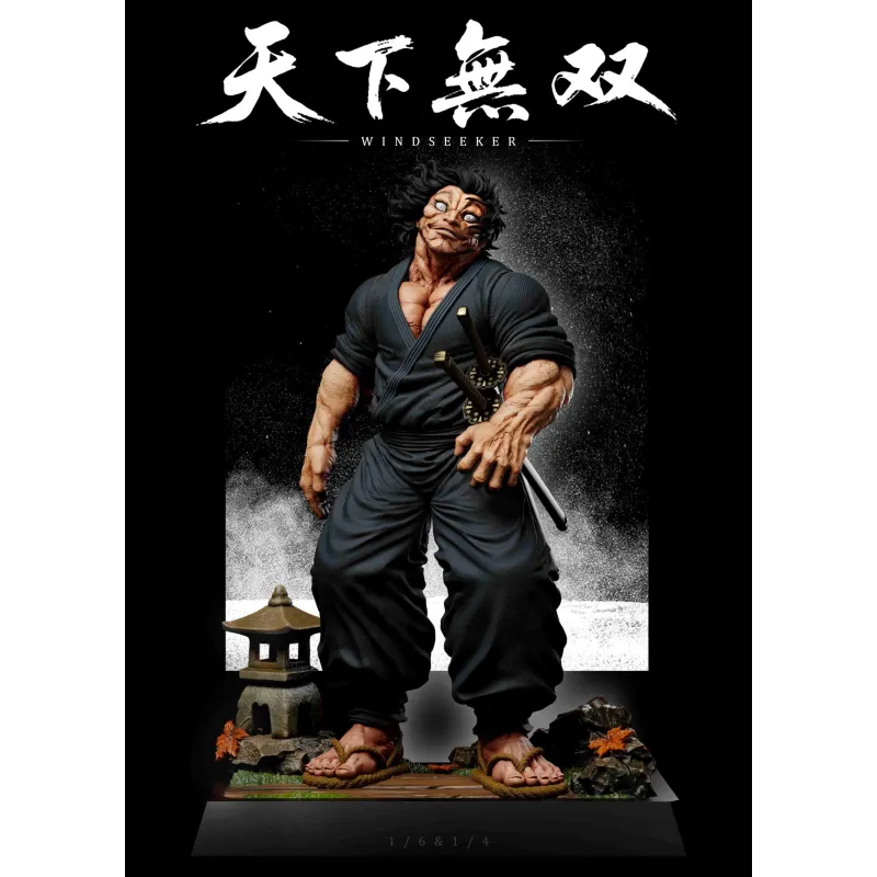 Baki the Grappler Miyamoto Musashi WindSeeker Studio - Buy Now