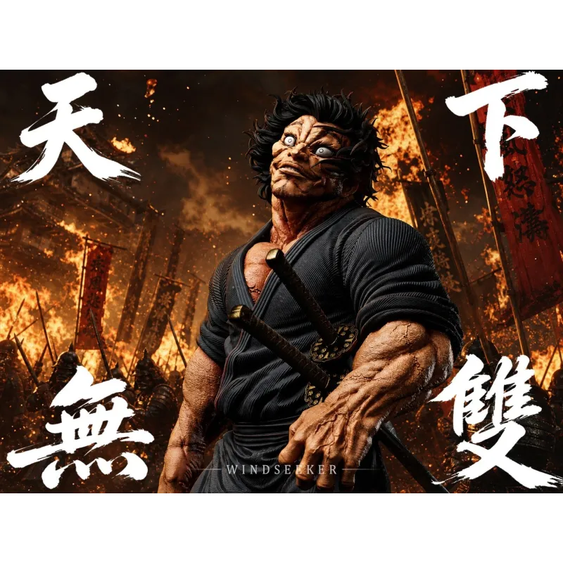 Baki the Grappler Miyamoto Musashi WindSeeker Studio - Buy Now